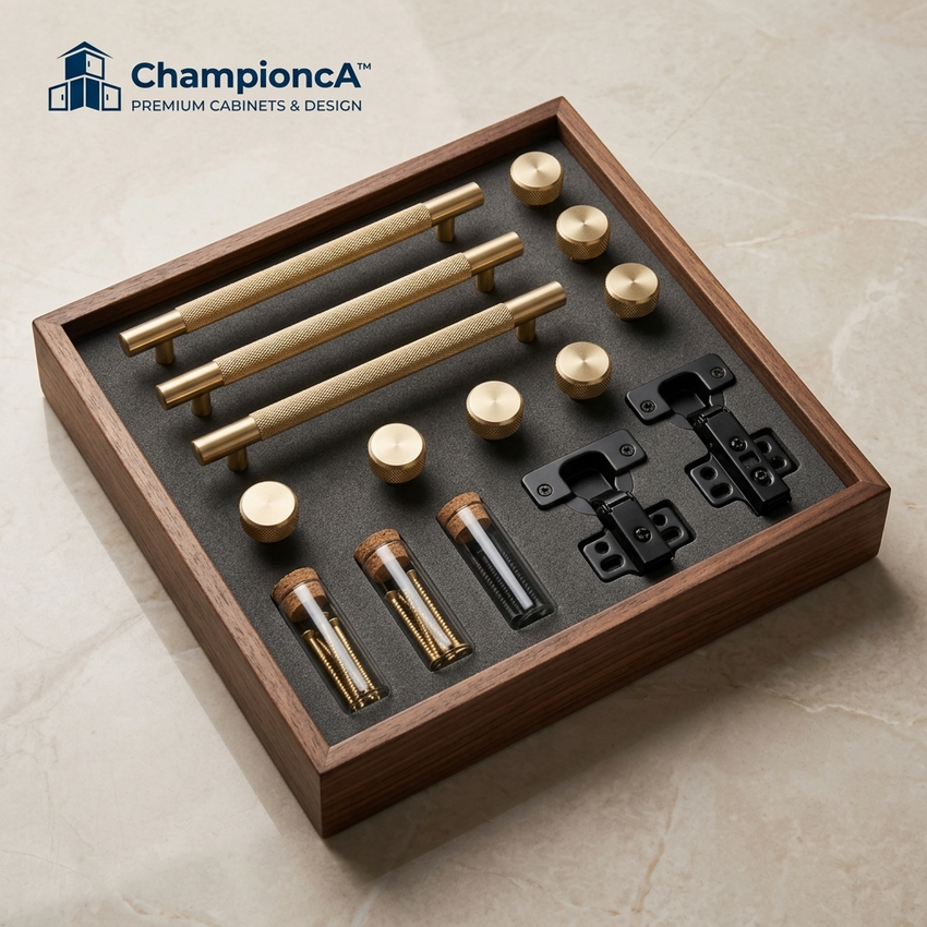 Championca™ Signature Cabinet Hardware Upgrade Set