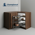 Championca™ Corner Pull-Out Storage Cabinet